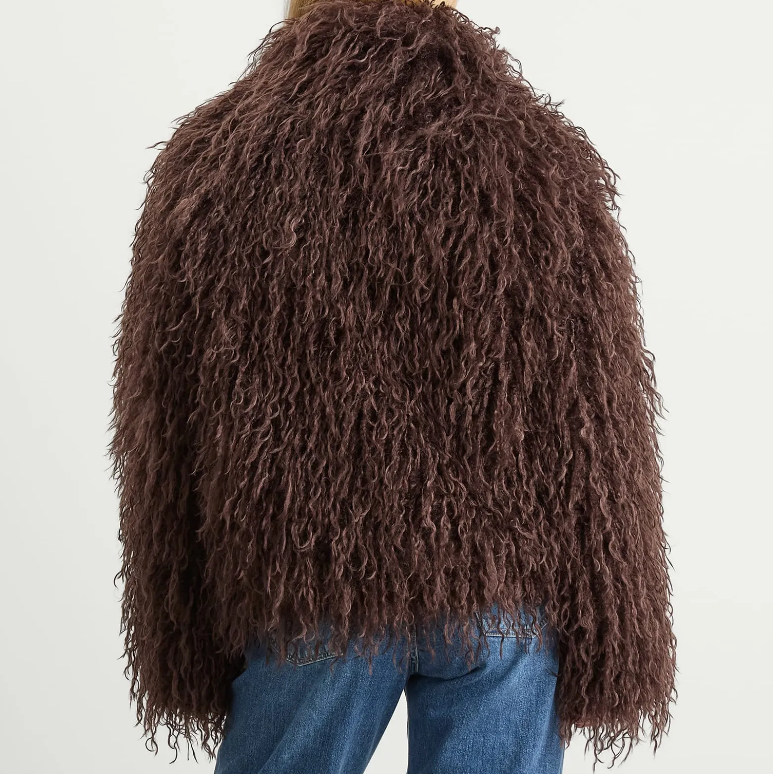 Peachy Den Patti Faux Fur Coat