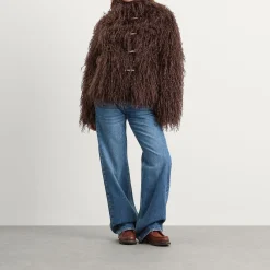 Peachy Den Patti Faux Fur Coat