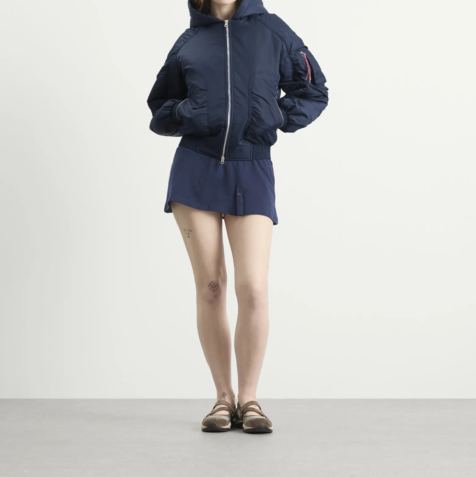Peachy Den The Penny Flight Jacket