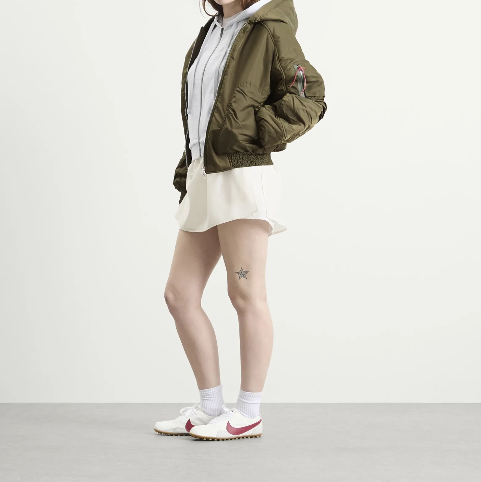 Peachy Den The Penny Flight Jacket