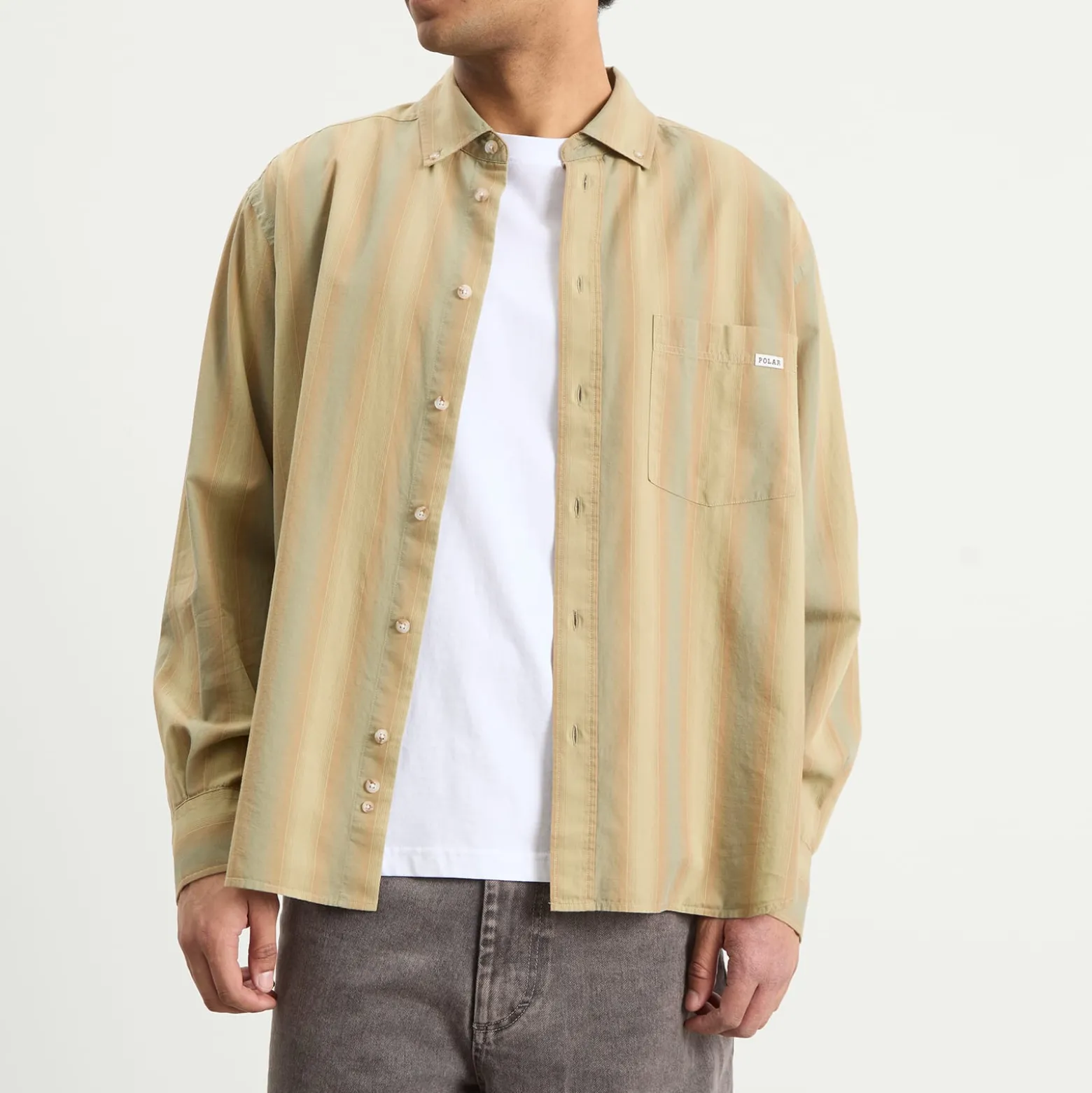 Polar Skate Co. Ben Stripe Shirt