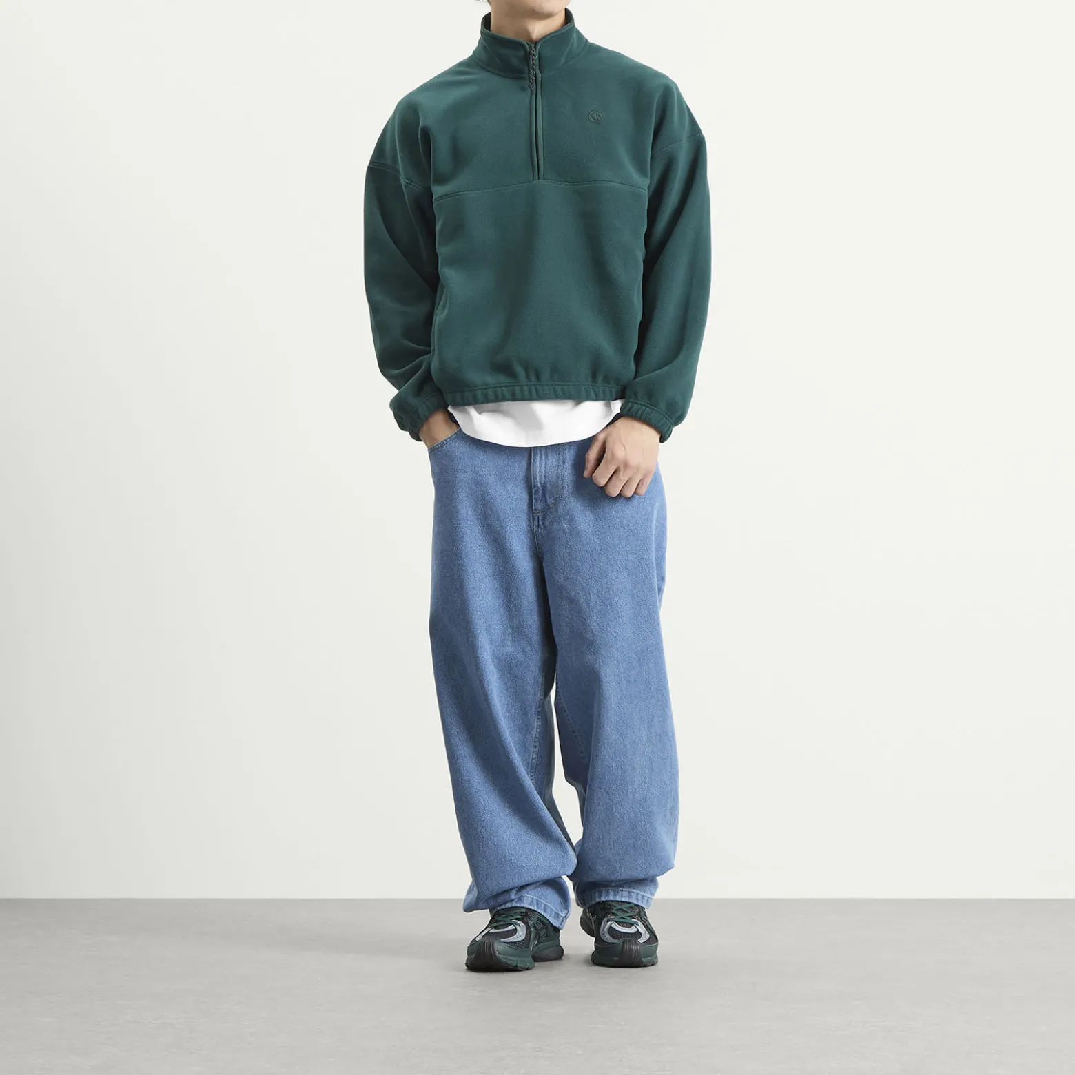 Polar Skate Co. Ivan Half Zip Fleece Sweatshirt