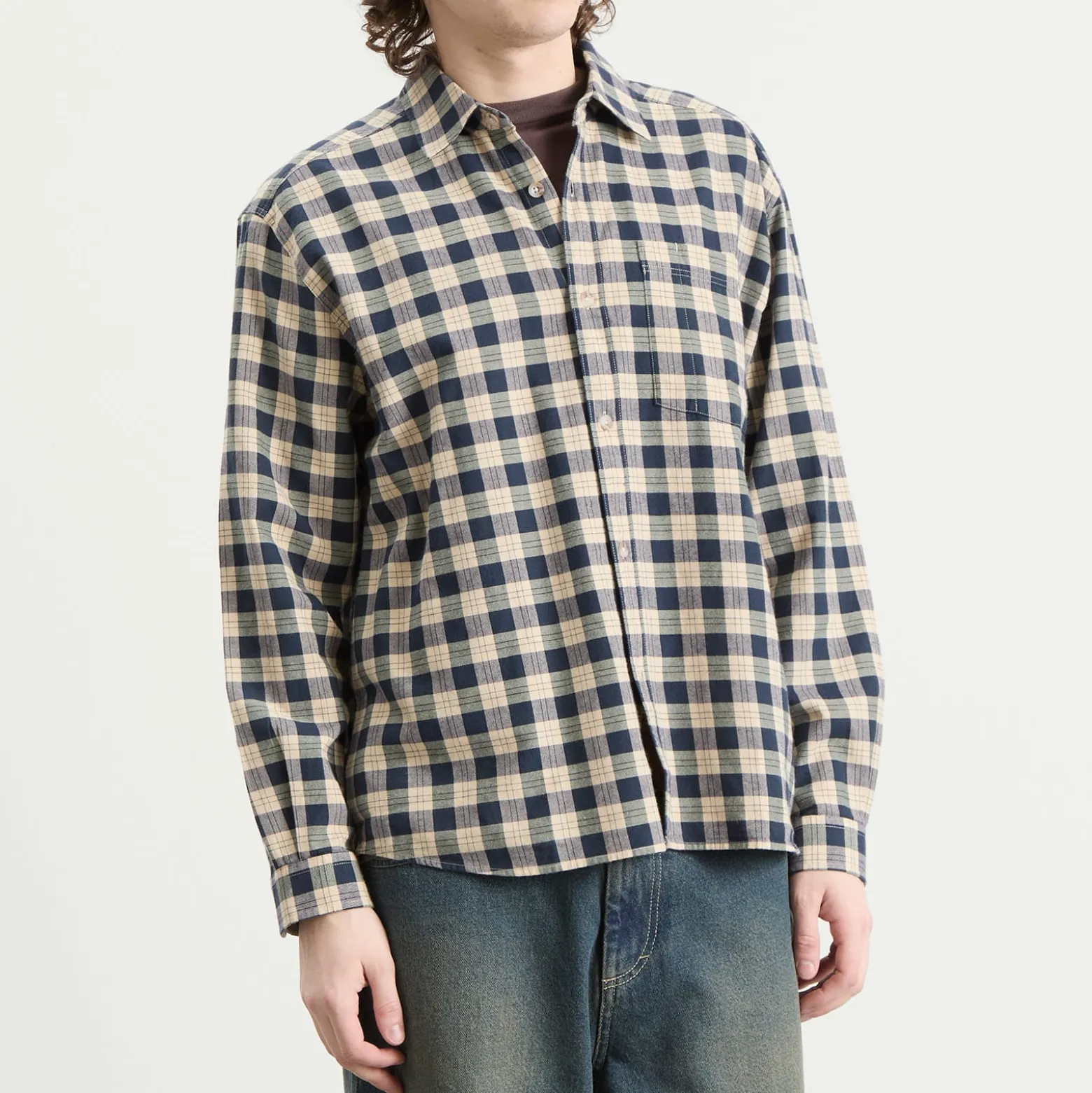 Polar Skate Co. Mitchell Check Shirt