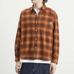 Polar Skate Co. Shadow Check Mitchell Shirt