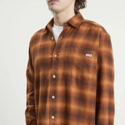 Polar Skate Co. Shadow Check Mitchell Shirt