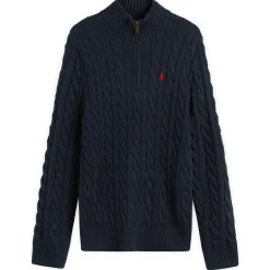 Polo Ralph Lauren Cable Knit Half Zip Jumper