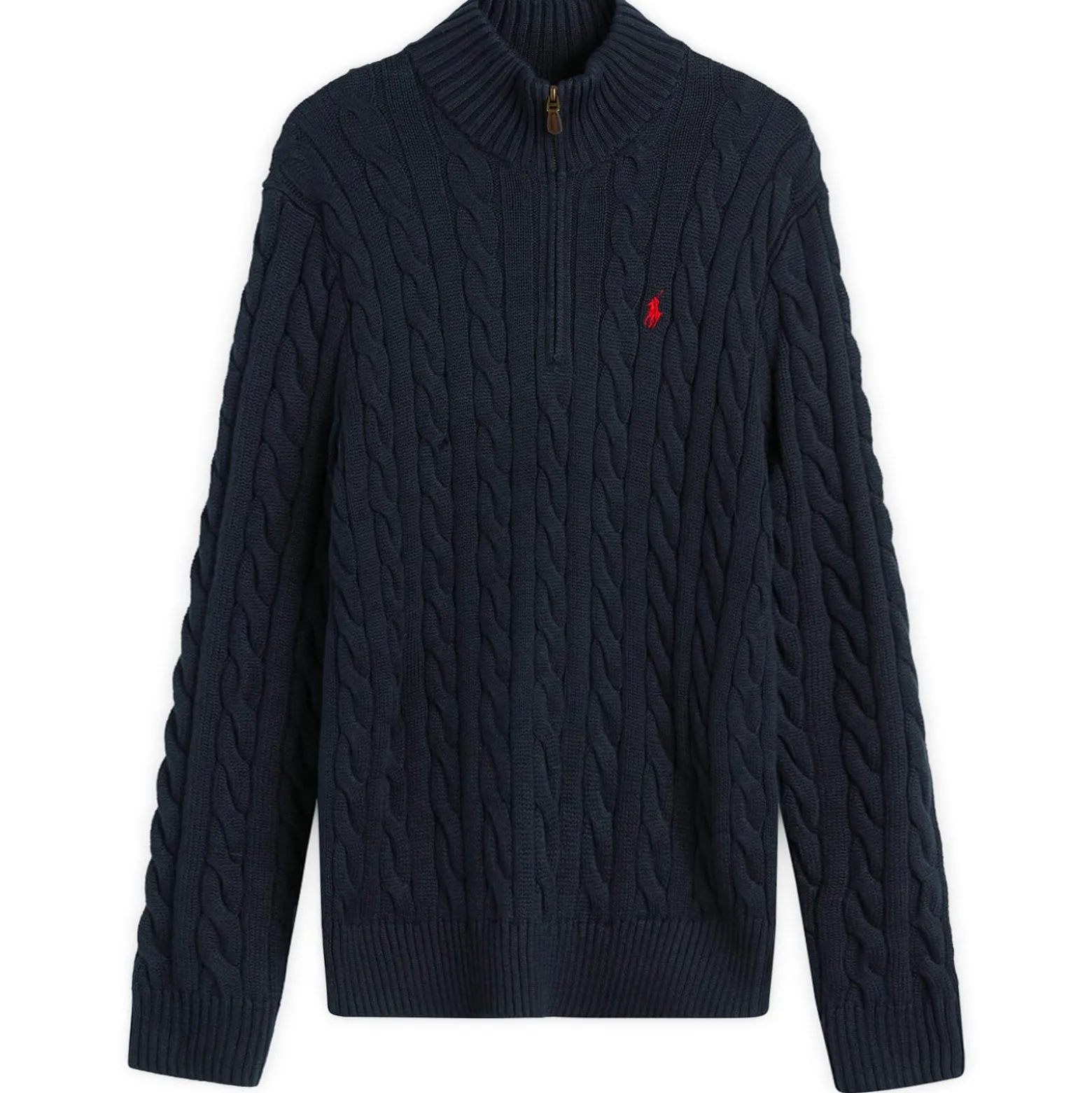 Polo Ralph Lauren Cable Knit Half Zip Jumper