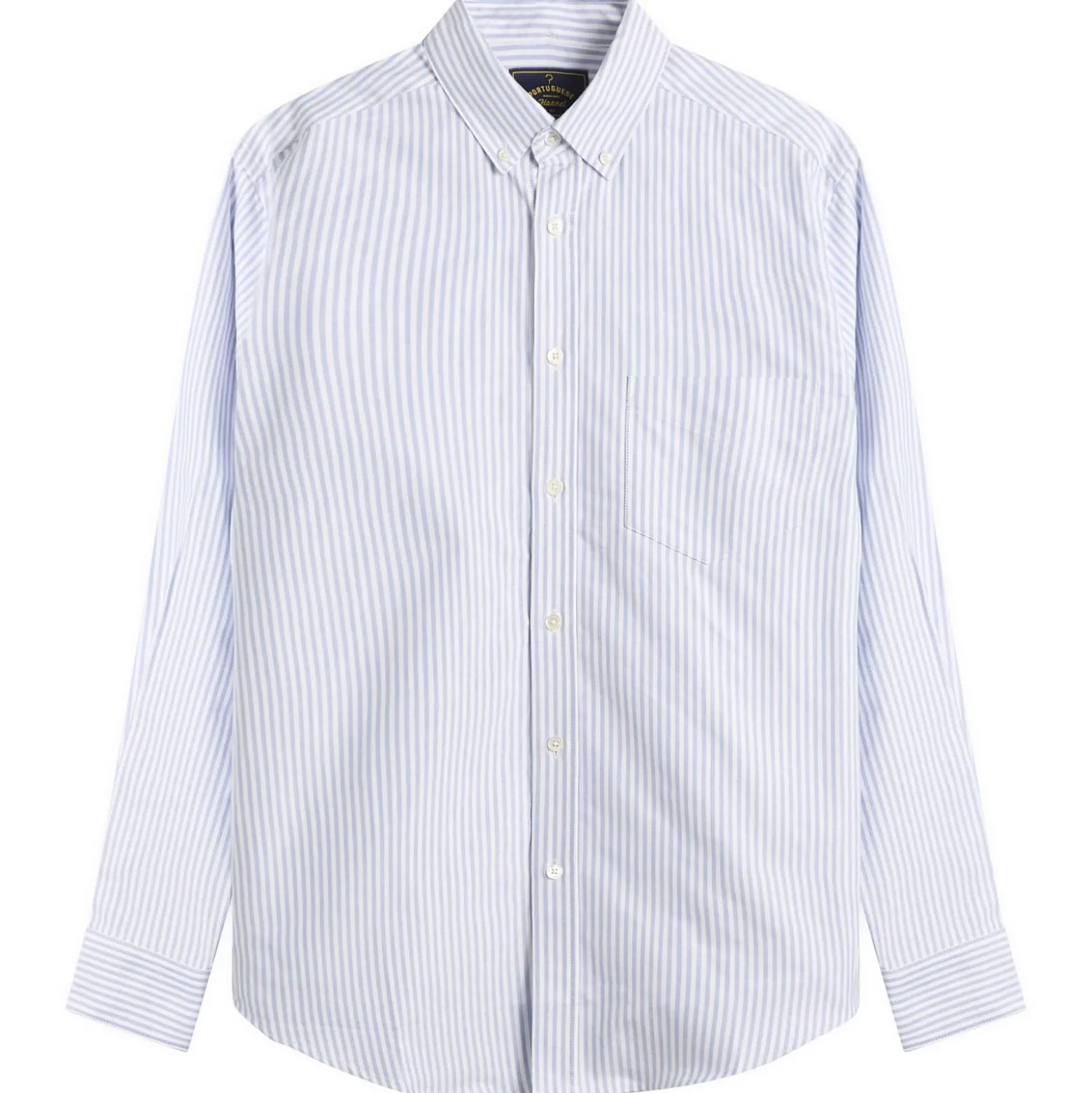 Portuguese Flannel Belavista Stripe Button Down Oxford Shirt
