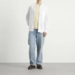Portuguese Flannel Belavista Button Down Oxford Shirt