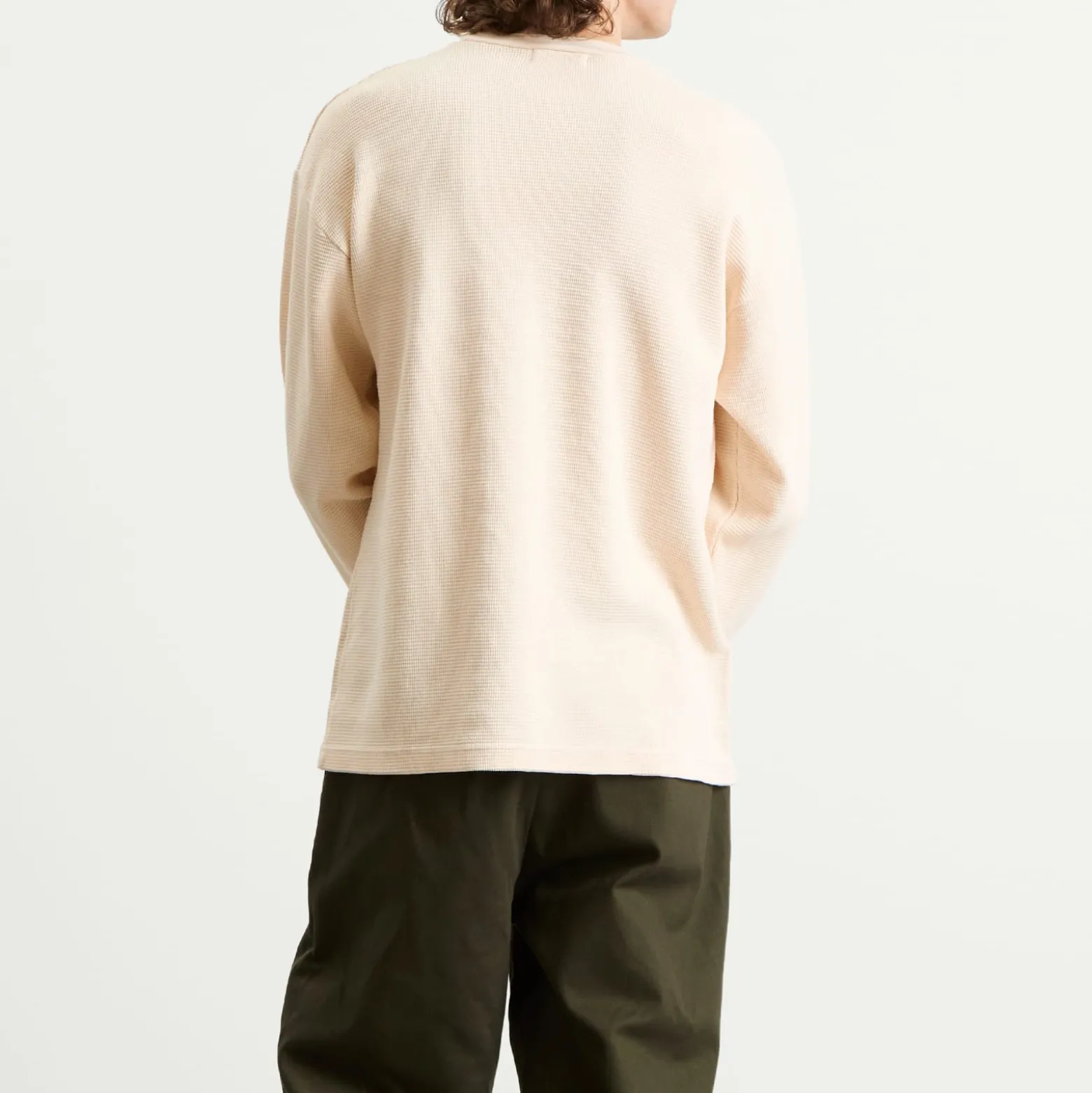 Randy’sGarments Heavyweight Thermal Crew Neck Sweatshirt