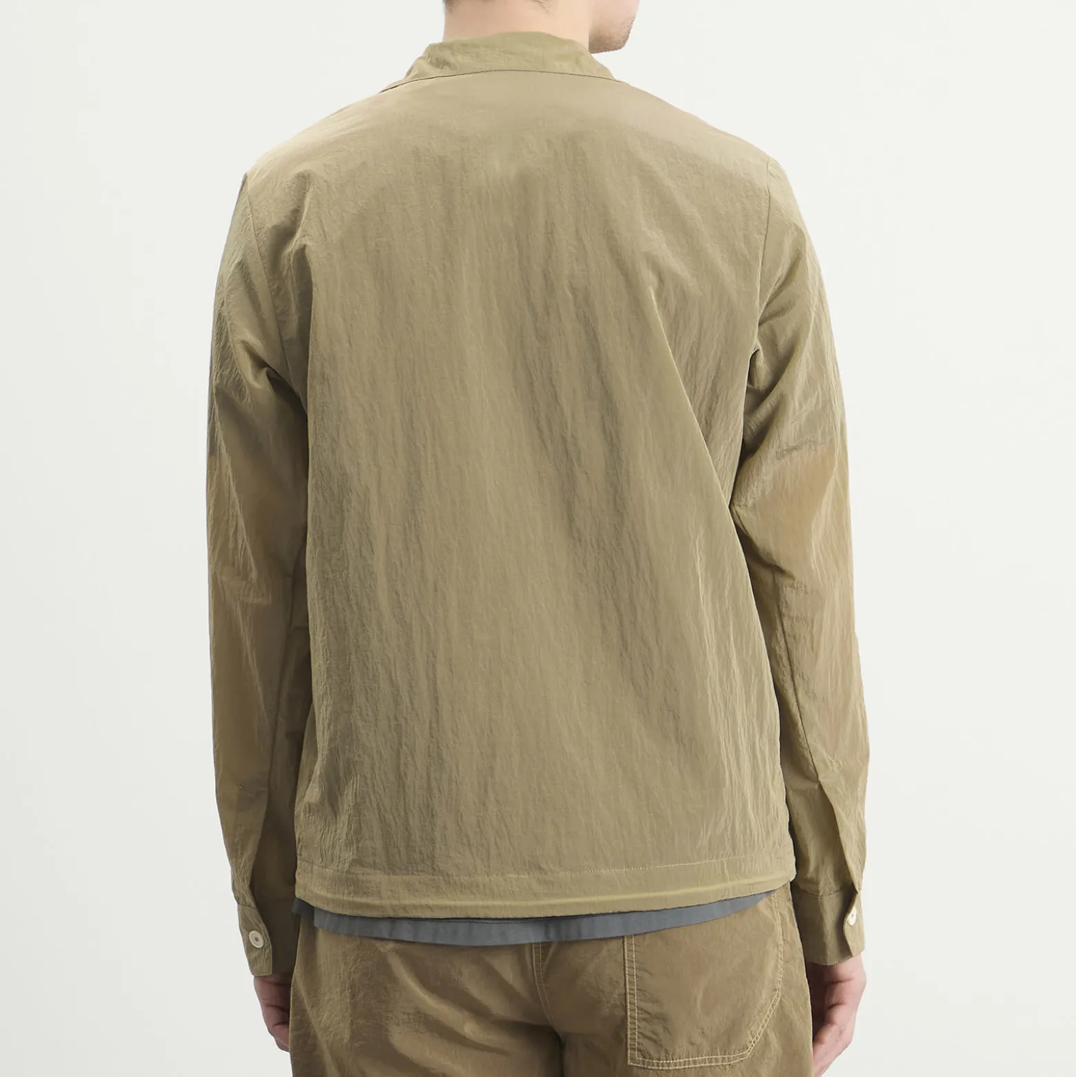 Ranra Epitome Shiny Nylon Overshirt