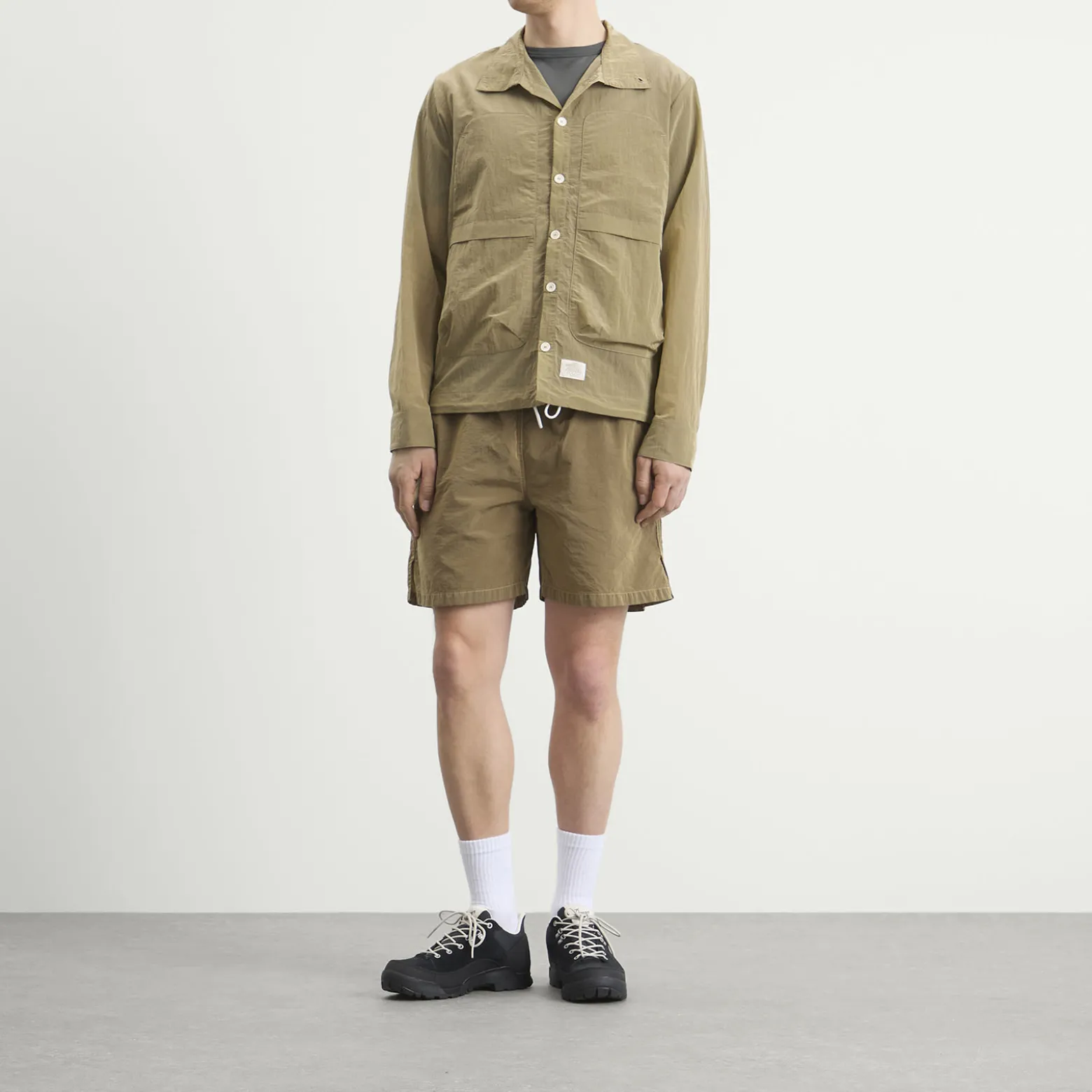 Ranra Keel Canvas Nylon Shorts
