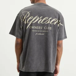 Represent Represent Owners Club Script T-Shirt