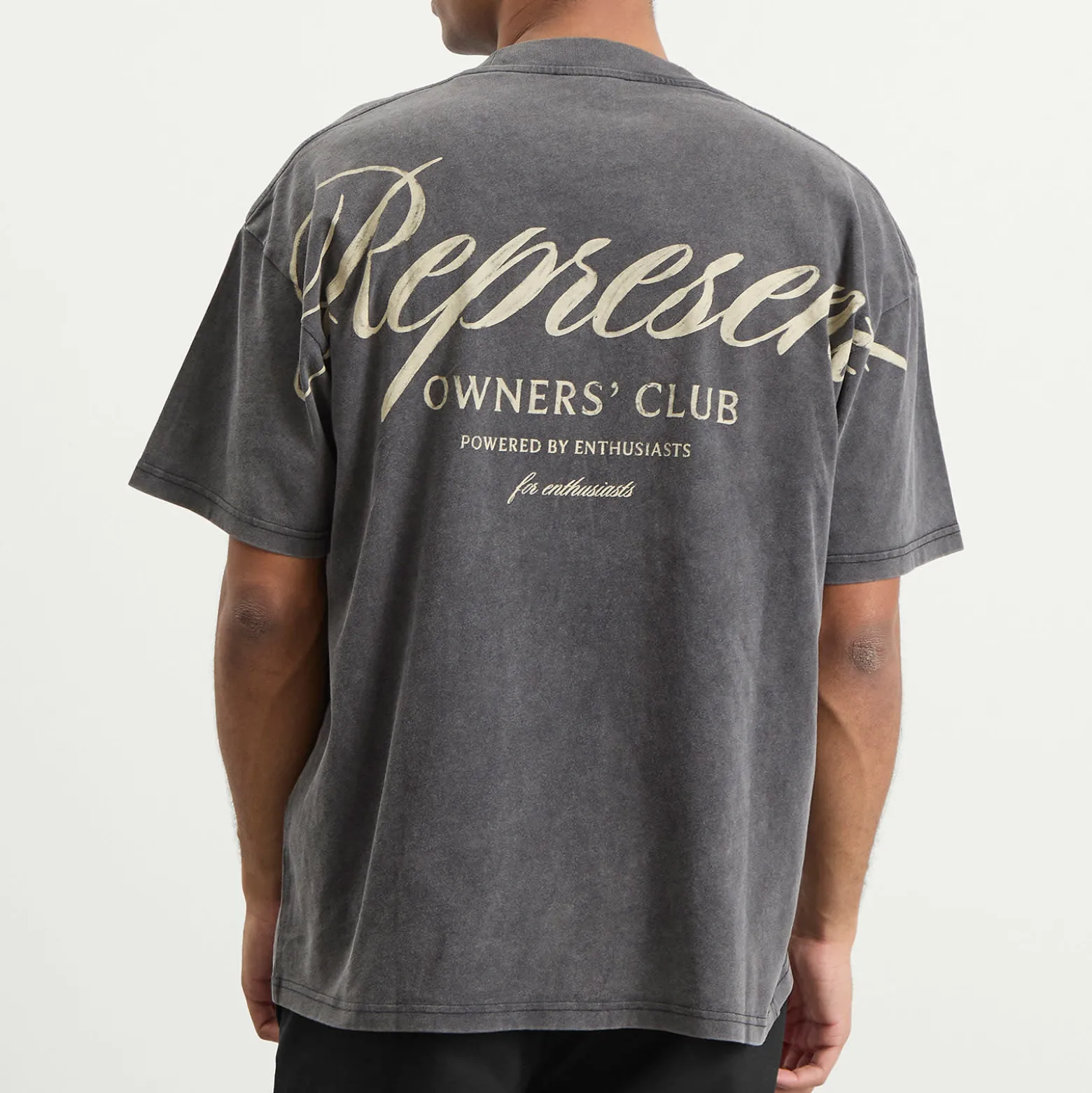 Represent Represent Owners Club Script T-Shirt
