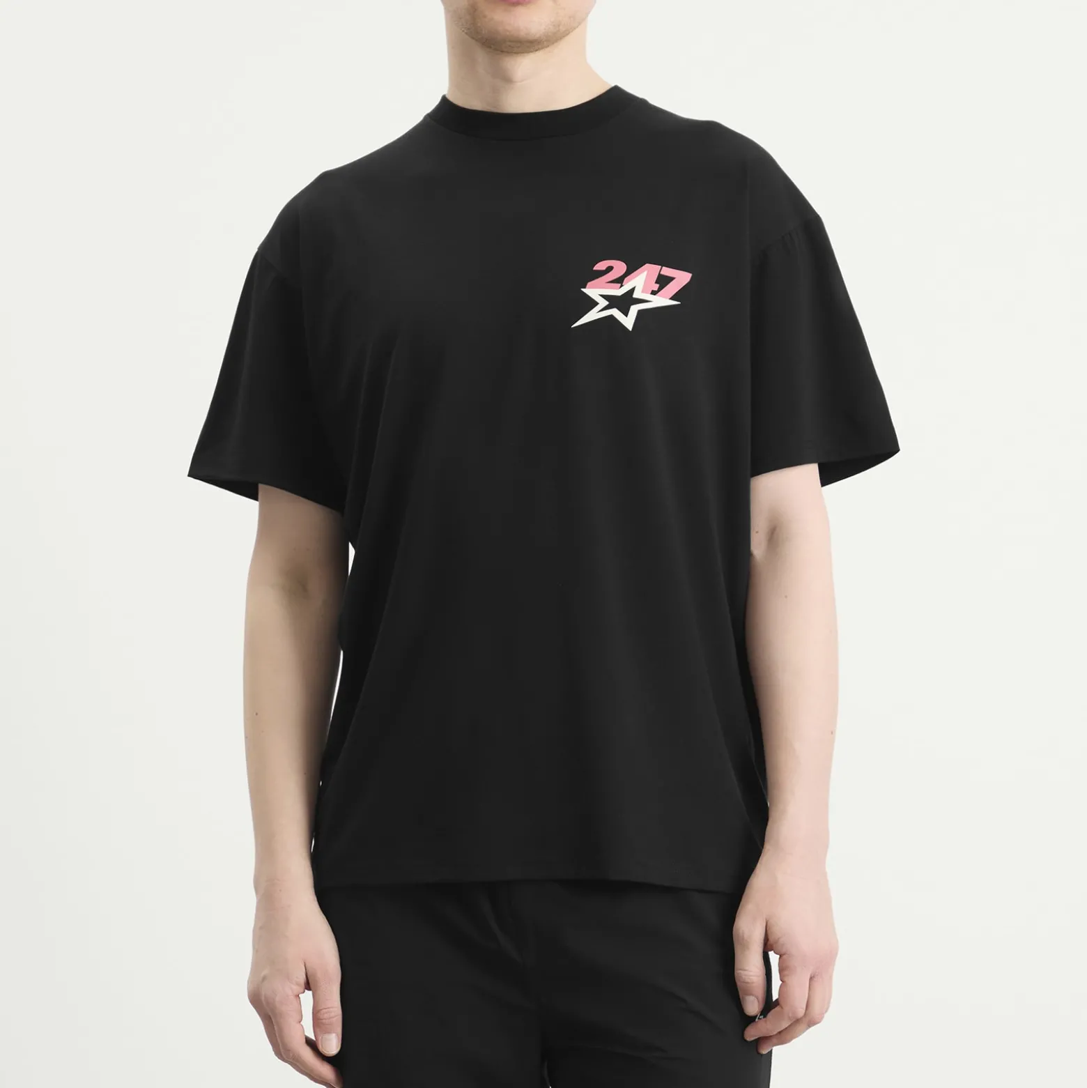 Represent Team 247 Star Print Oversized T-Shirt