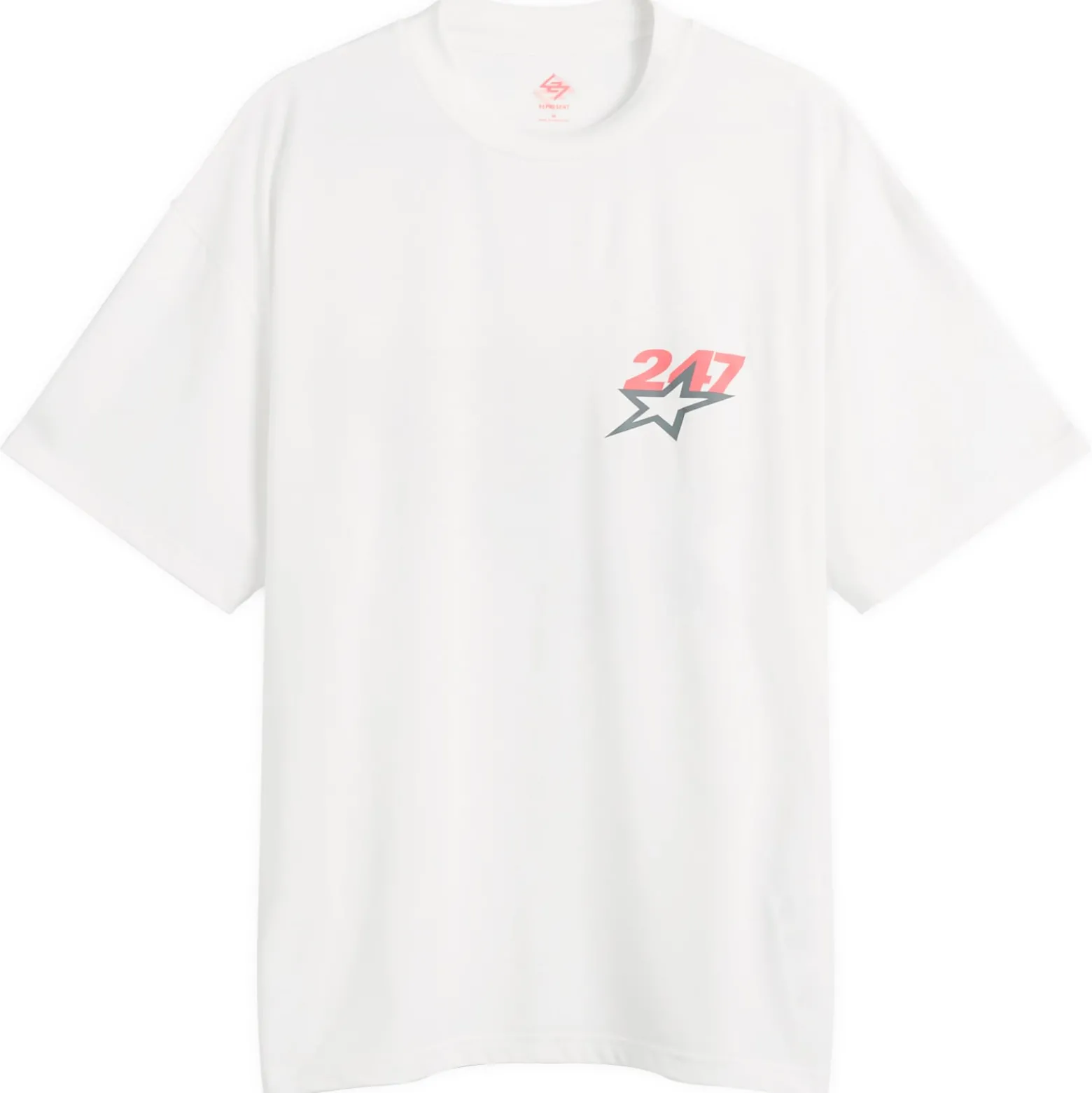 Represent Team 247 Star Print Oversized T-Shirt