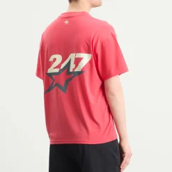Represent Team 247 Star Print Oversized T-Shirt