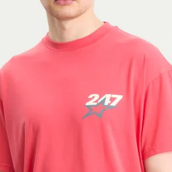 Represent Team 247 Star Print Oversized T-Shirt