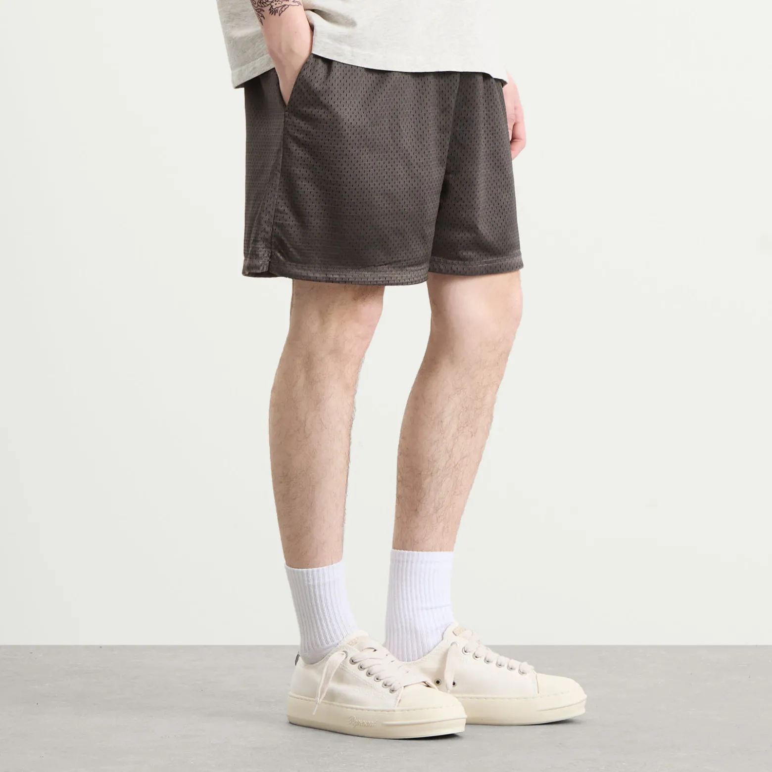 Represent Washed Mesh Shorts