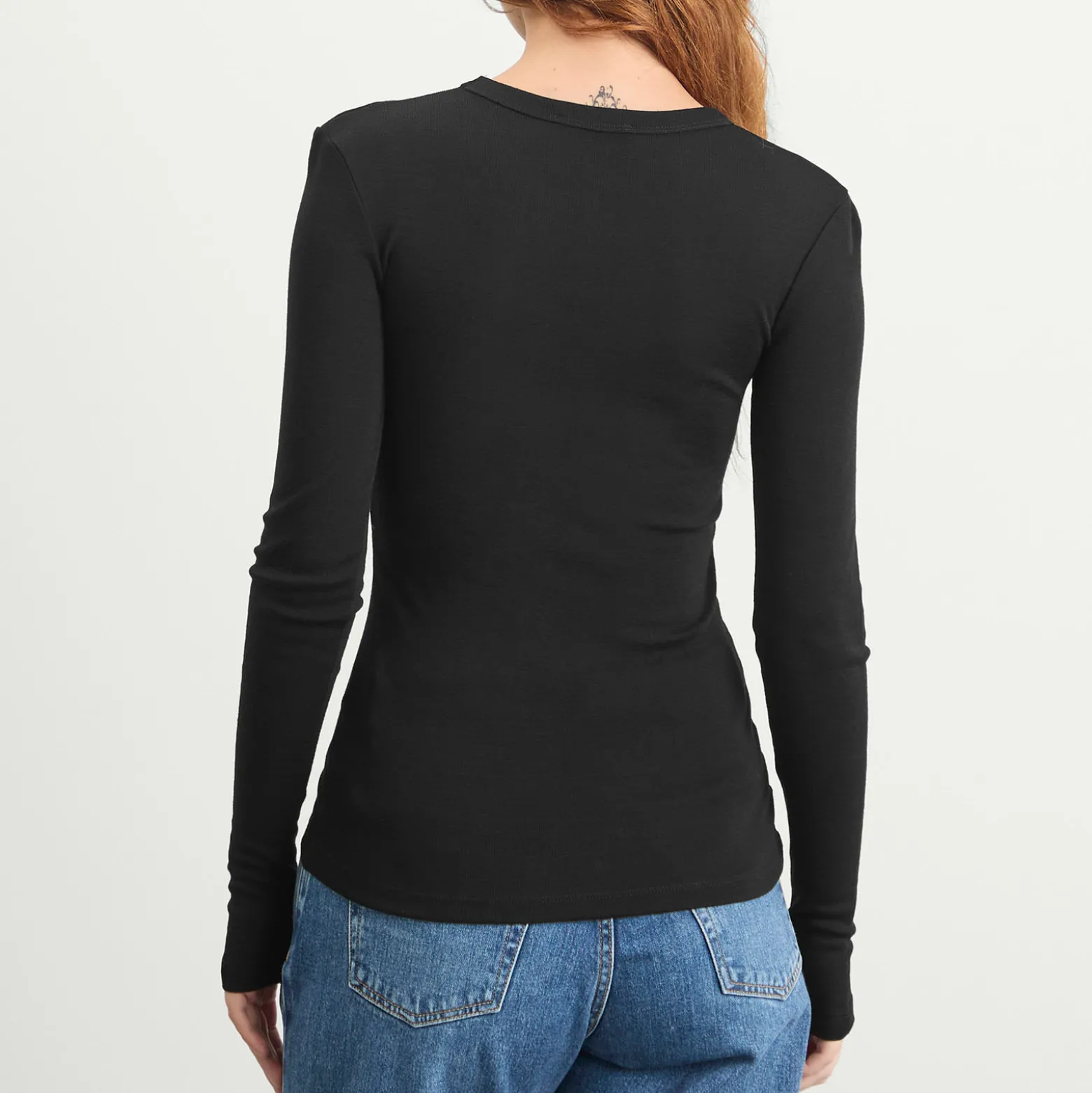 Róhe Fine Merino Long Sleeve Top