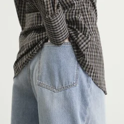 Róhe High-Waist Sculptural Denim Jeans