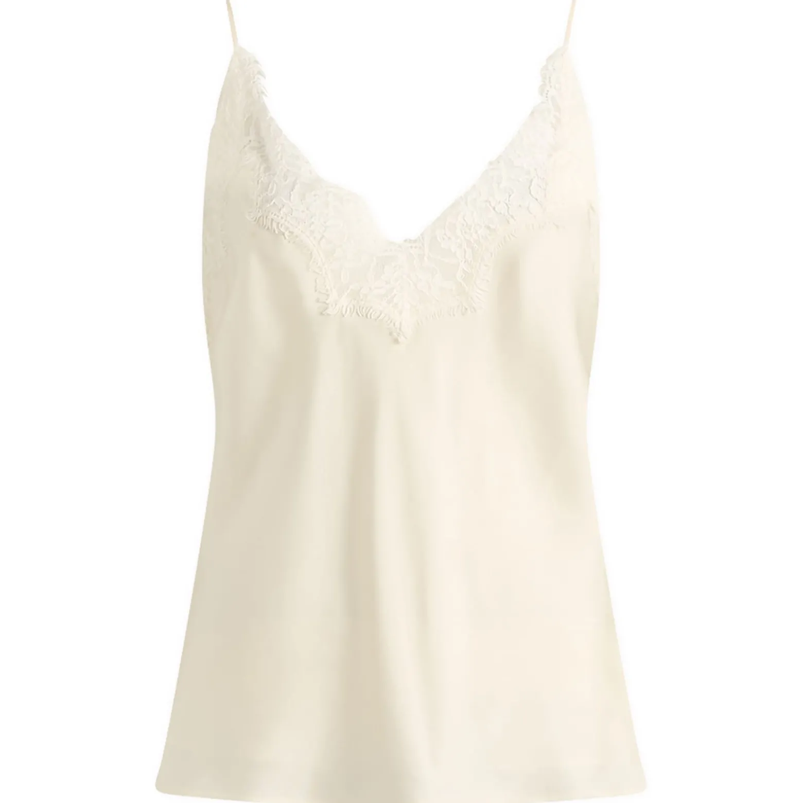 Róhe Lace Silk Camisole