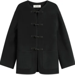 Róhe Mandarin Double-Faced Wool Jacket