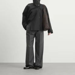 Róhe Relaxed Soft Wool Trousers