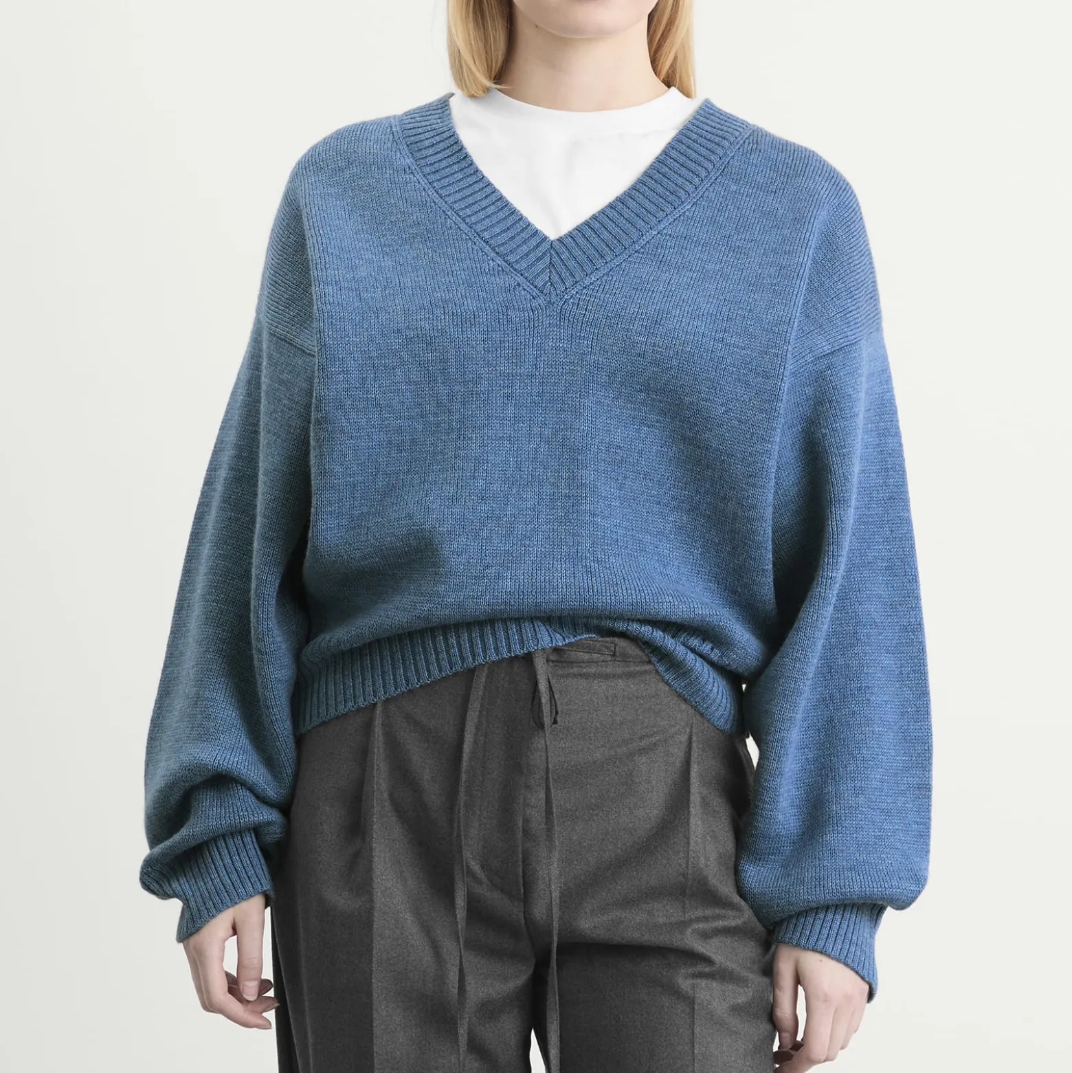 Róhe V-Neck Knitted Jumper
