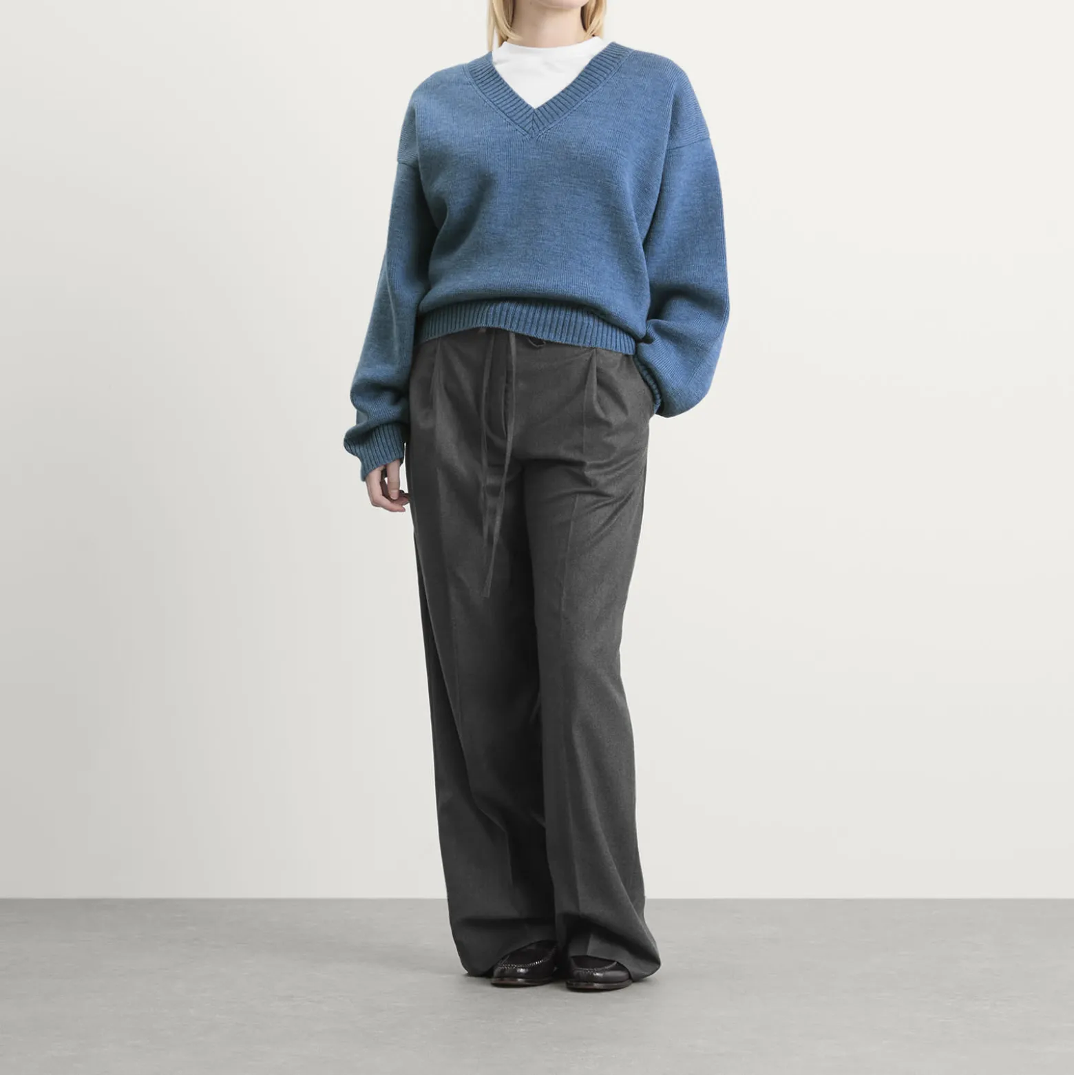 Róhe V-Neck Knitted Jumper