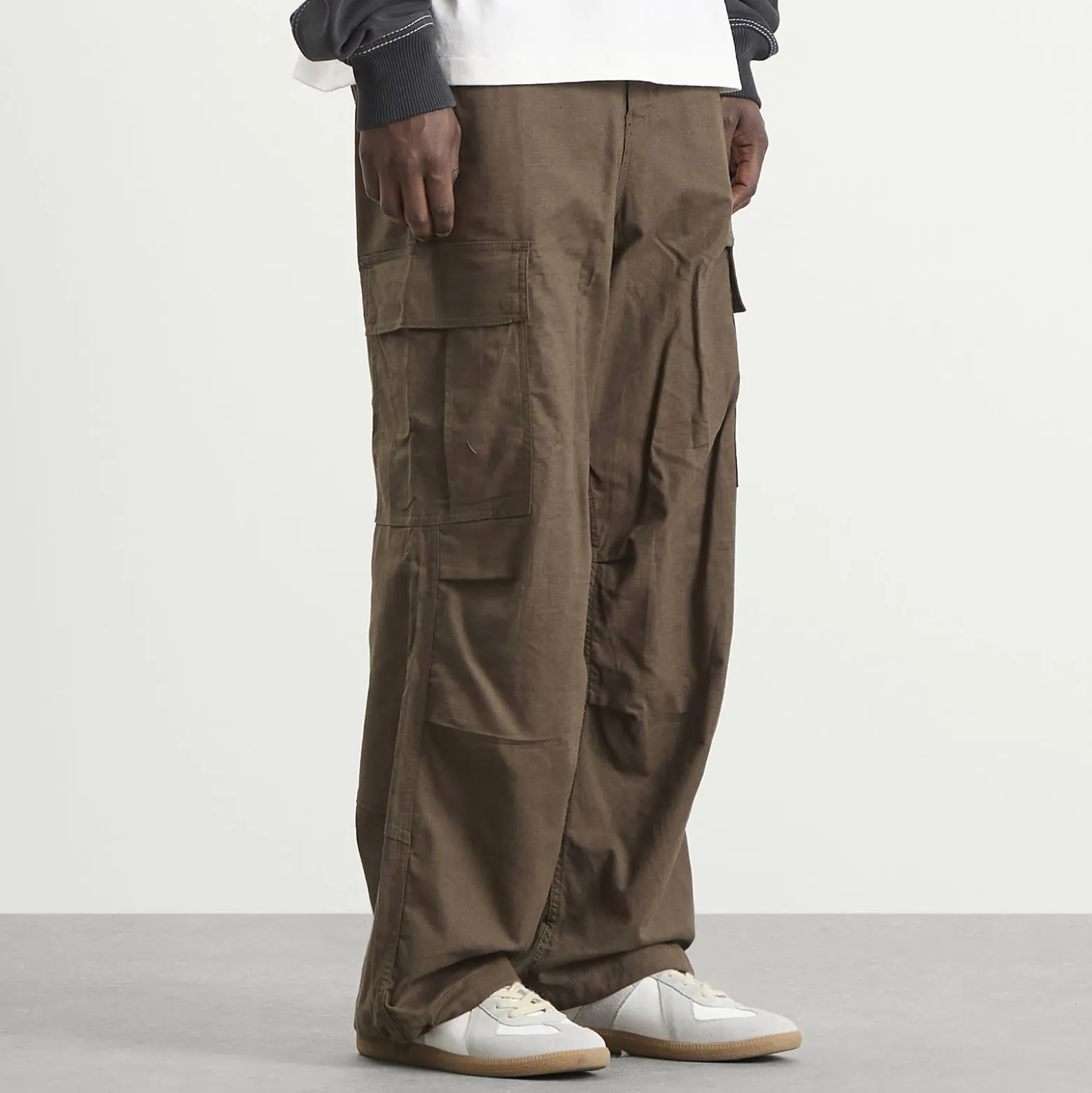 Rhude Linen Parachute Pants