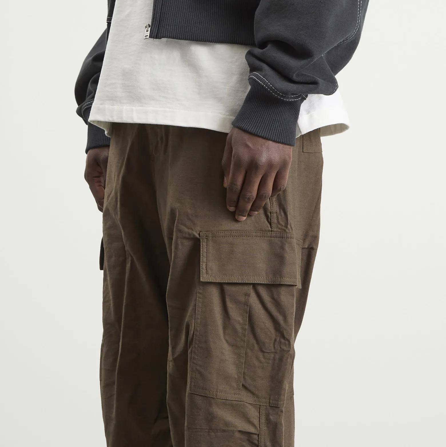 Rhude Linen Parachute Pants
