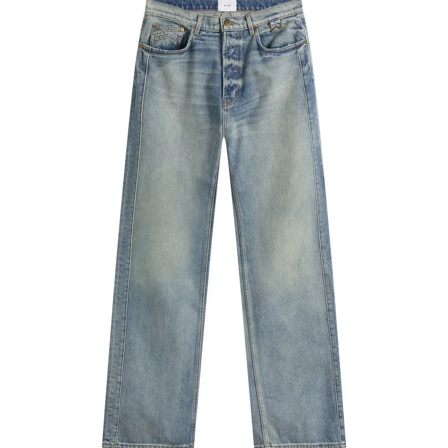 Rhude Relaxed Traxedo Denim Jeans