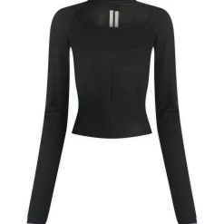 Rick Owens Cropped Pullover Top