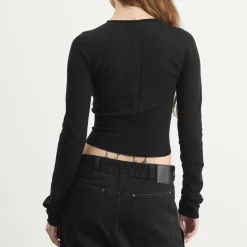 Rick Owens Cropped Pullover Top