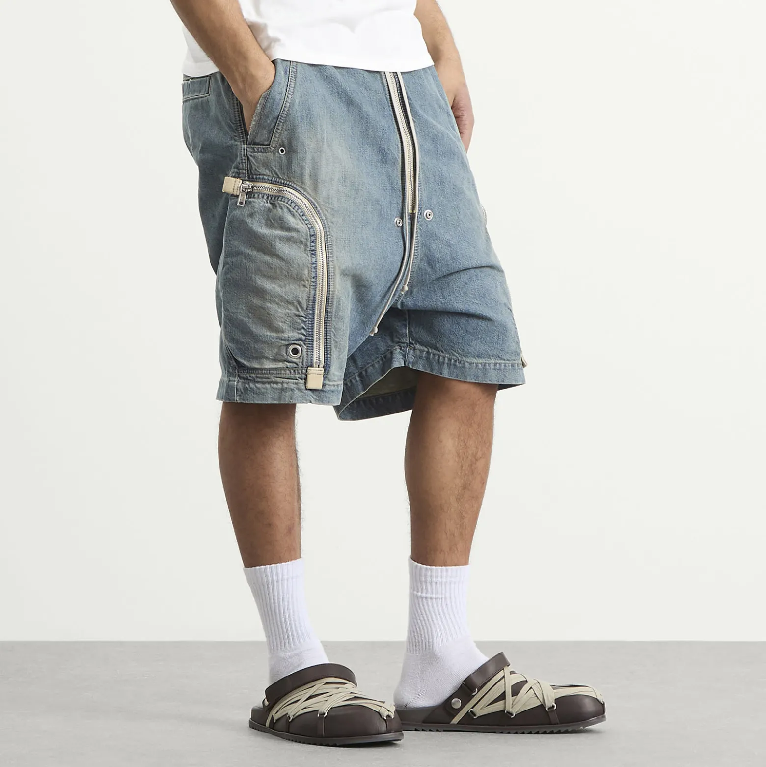 Rick Owens DRKSHDW Bauhaus Denim Pods