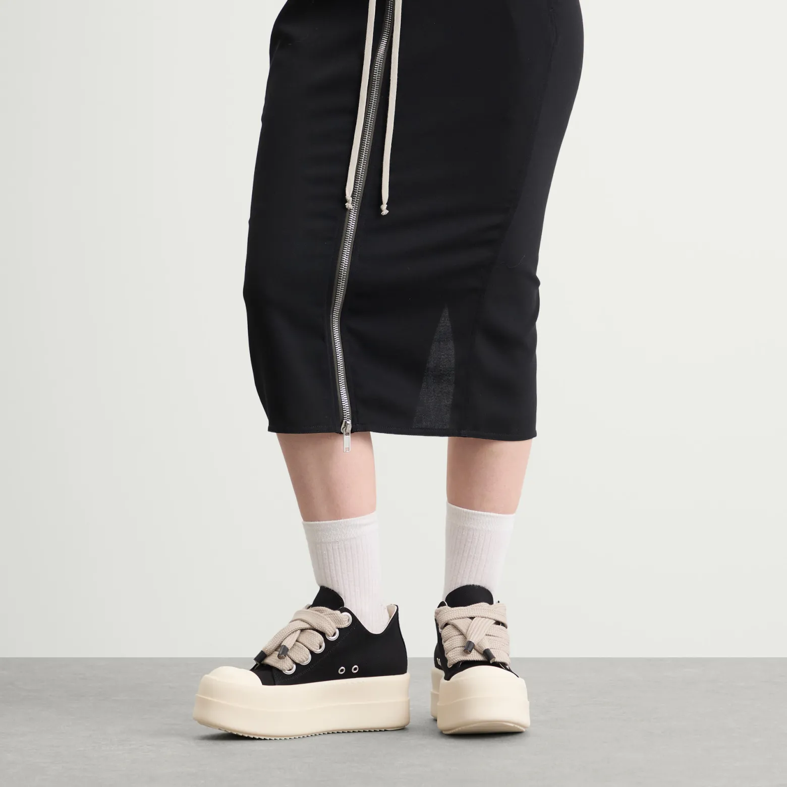 Rick Owens DRKSHDW Bumper Jumbo Lace Low Sneakers