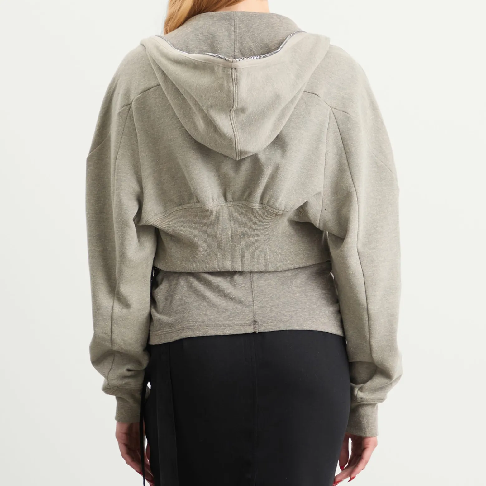 Rick Owens DRKSHDW Collage Gimp Hoodie