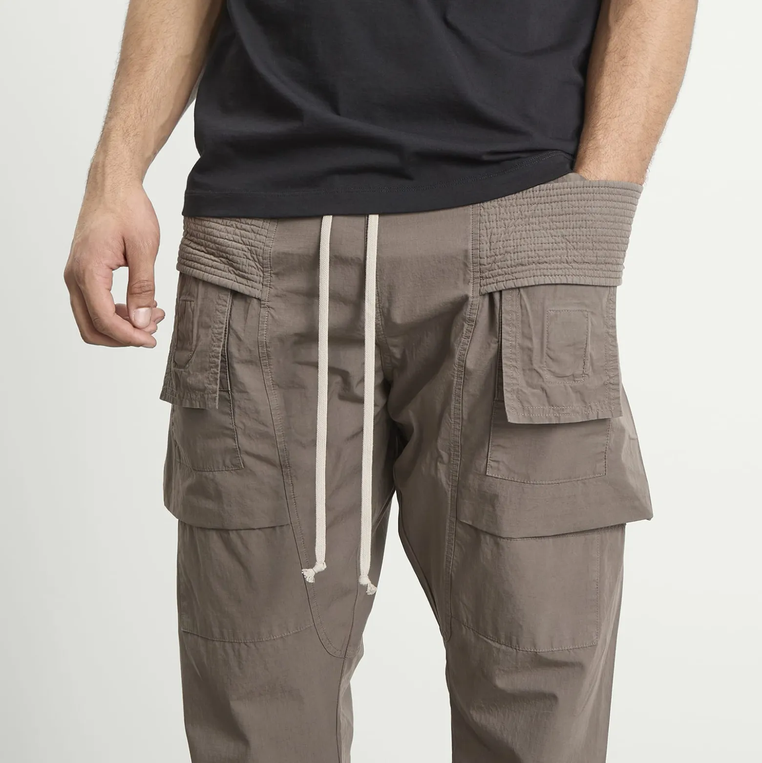 Rick Owens DRKSHDW Creatch Cargo Drawstring