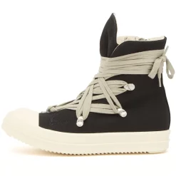 Rick Owens DRKSHDW Denim Megalace Sneakers