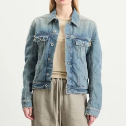 Rick Owens DRKSHDW Denim Trucker Jacket