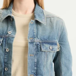 Rick Owens DRKSHDW Denim Trucker Jacket