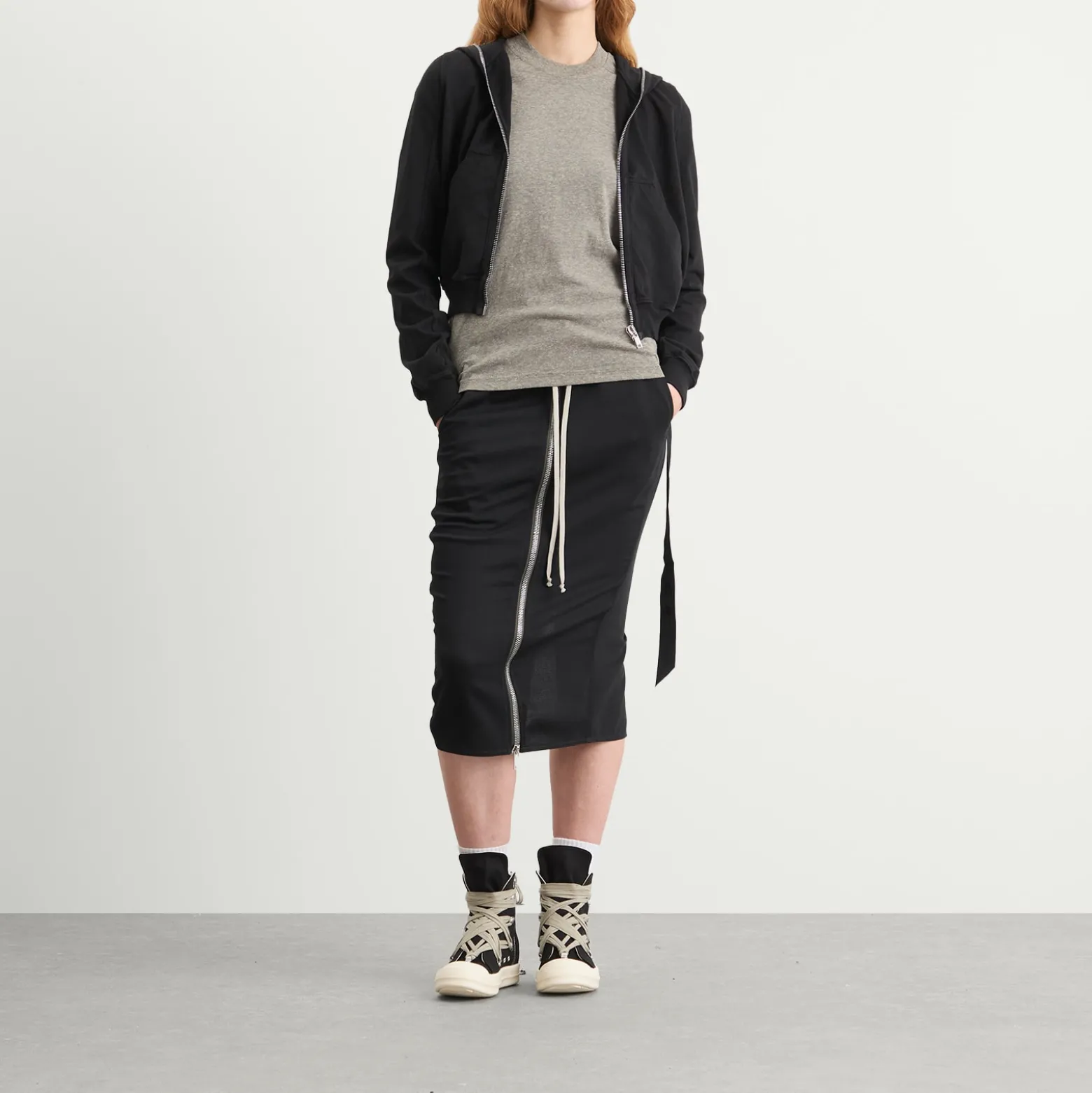 Rick Owens DRKSHDW Small Gimp Hoodie