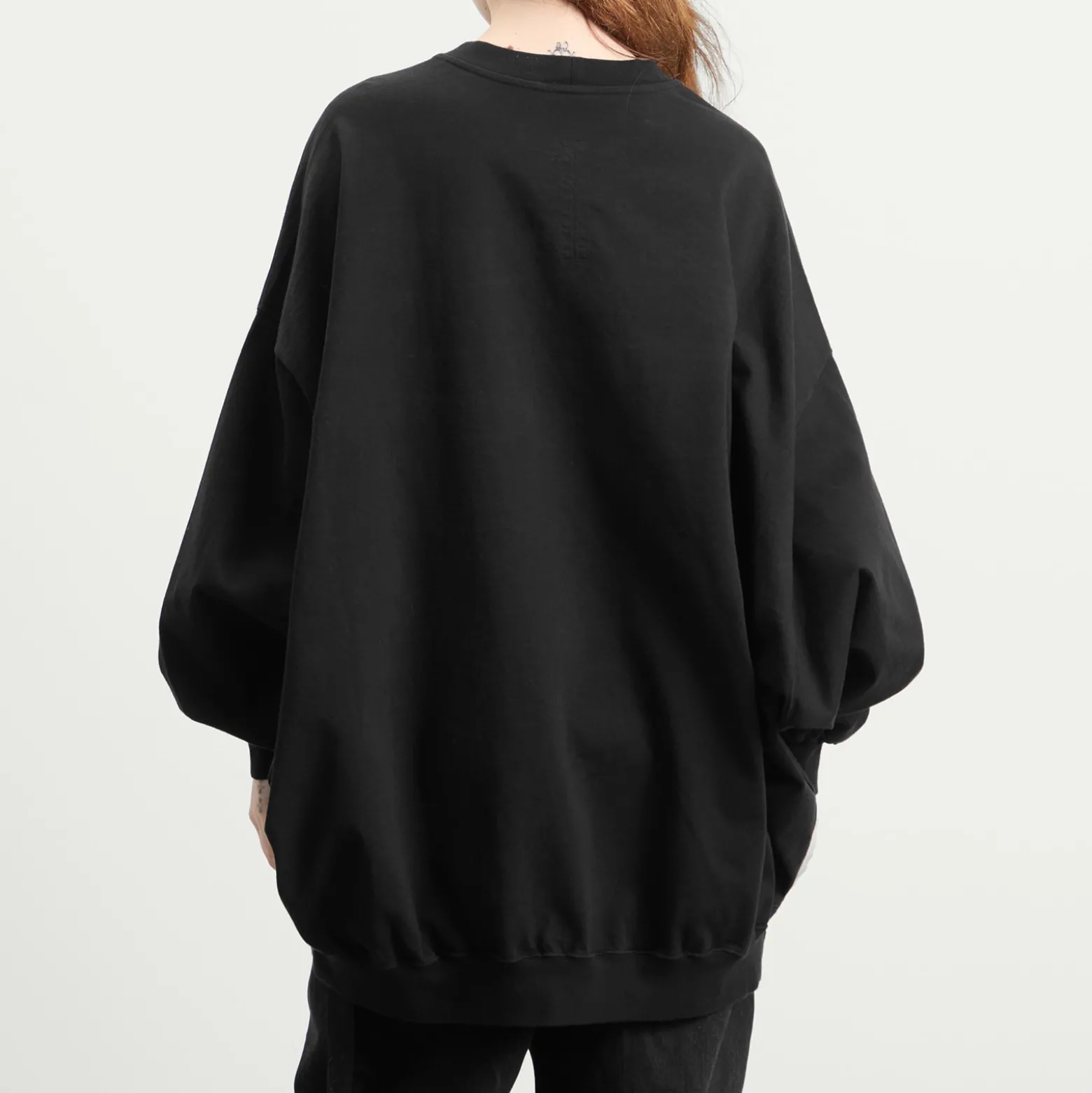 Rick Owens DRKSHDW Temple Of Love Hun Crewneck Sweater