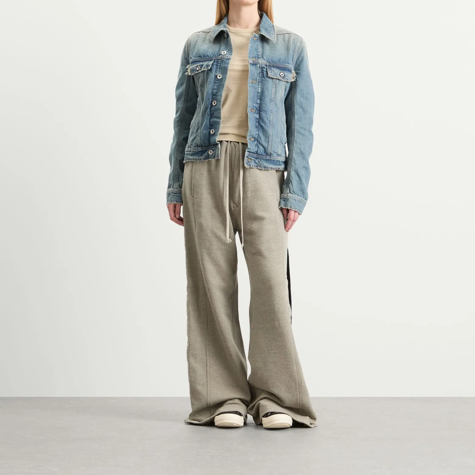 Rick Owens DRKSHDW Wide Pusher Pants