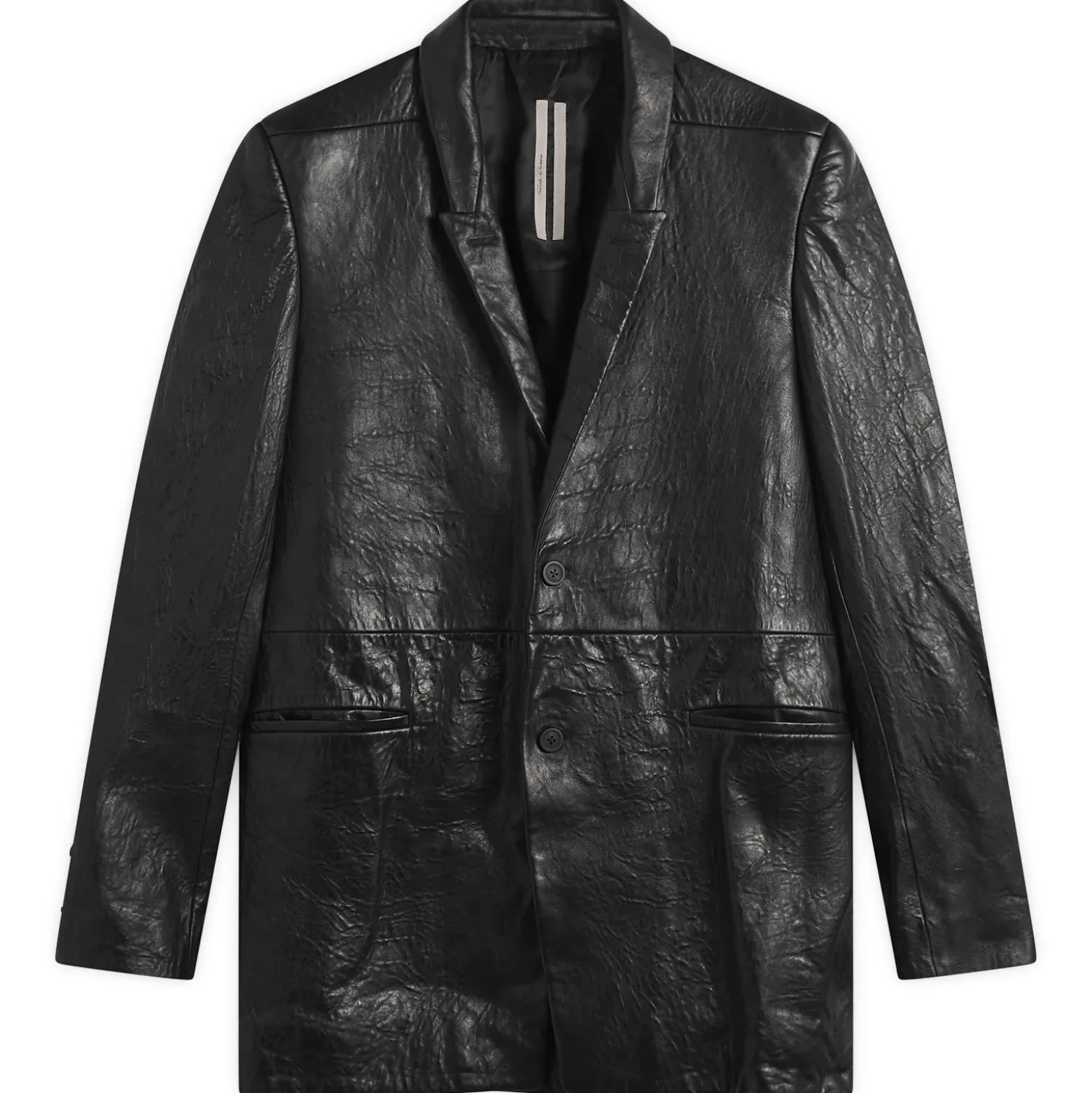 Rick Owens Leather Blazer