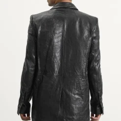 Rick Owens Leather Blazer