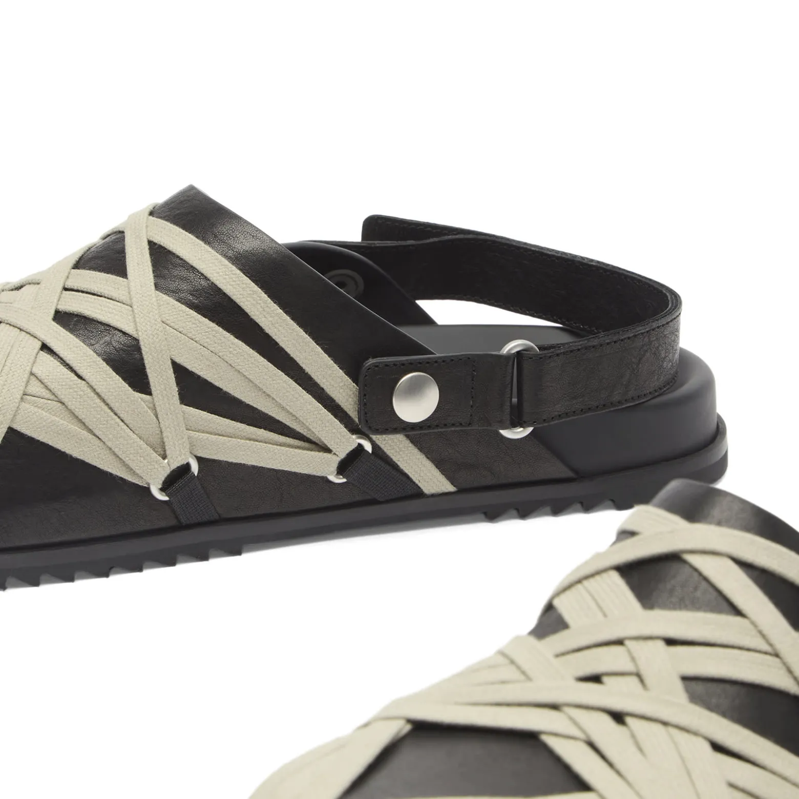 Rick Owens Megalace Slip On Mule