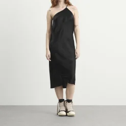 Rick Owens One Shoulder Slip Dress