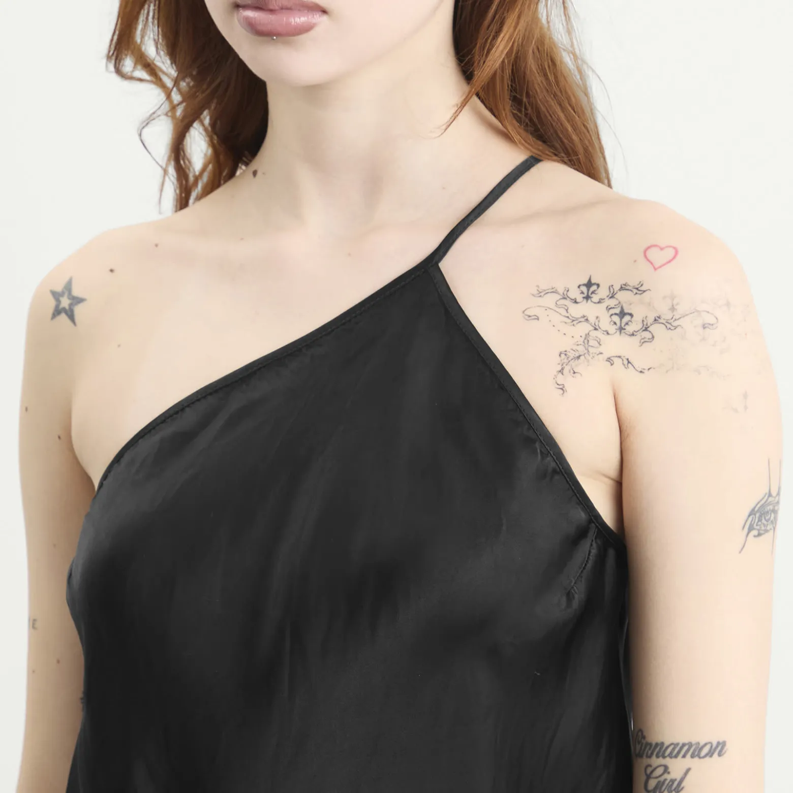 Rick Owens One Shoulder Slip Dress